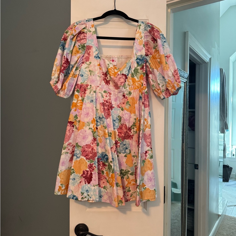 Buddy Love Multicolor Floral Dress